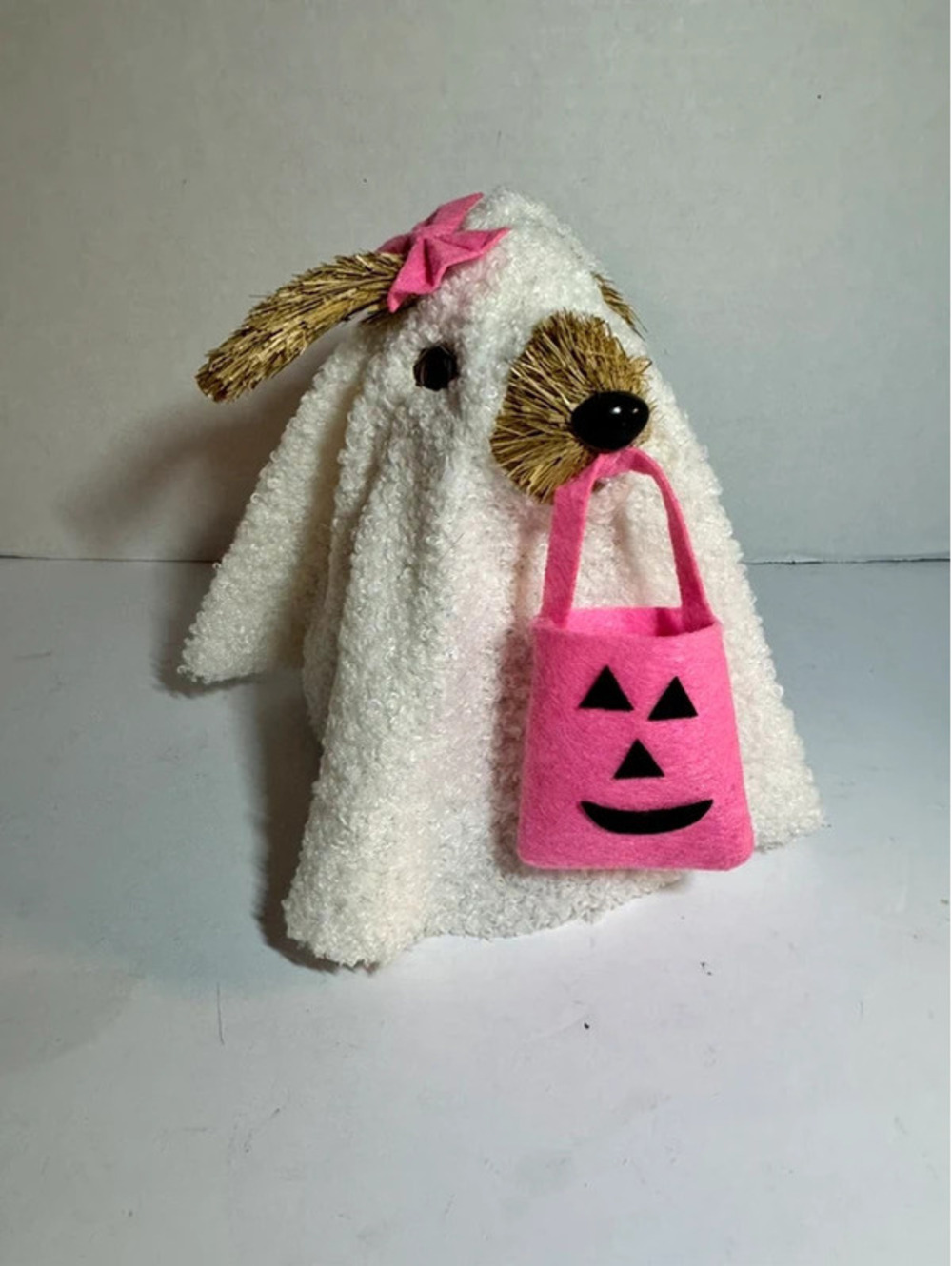 Ashland 7.75" Lady Ghost Dog Halloween Decor NWT